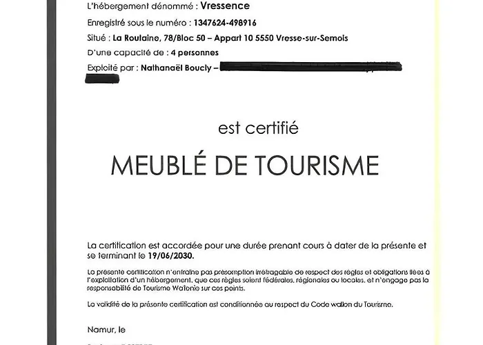 Apartament Vressence